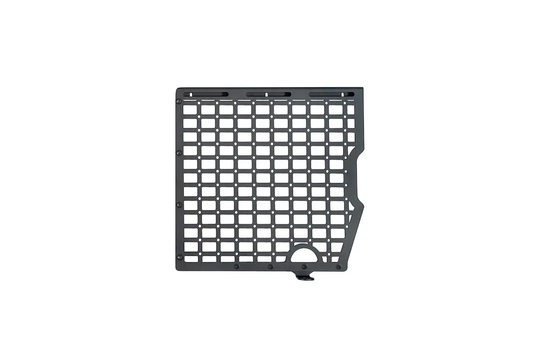 AC1904501NA – A.DESERT DES Molle Cargo Panel, Bed Mount Passenger Front Bolt-On Flush Mount Powder Coated Hammer Blac...